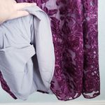 JS Collections  Illusion Bateau Neck‎ Embroidered Gown Photo 9