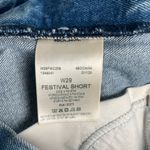 Wrangler  Festival distressed denim shorts women’s 29 light wash y2k summer chic Photo 4