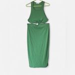 Reformation  crew knit dress Kelly green size S Photo 8