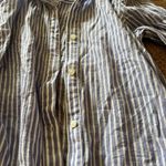 J. McLaughlin  purple and white striped top xs Photo 7