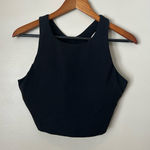 Apana  black athletic crop top M/L Photo 0