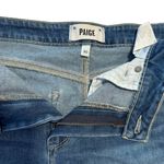 Paige Denim Shorts Size 30 | High Rise Raw Hem Jean Cutoffs Distressed Blue Photo 4
