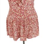 Reformation Adelina Floral Mini Dress Drop Waist V-Neck Ditsy Floral Size 2 Photo 4