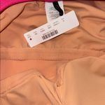 J.Crew  Seersucker Pink Ruffle One Shoulder White Swimsuit Size 8 NWT AJ650 Photo 3