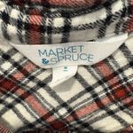 Market & Spruce Women's Plaid Button-Up Shirt Photo 2