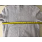 C by Bloomingdales Cashmere Women's Short Sleeve Sweater M Serenity Blue Size M Photo 8