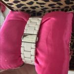 Betsey Johnson Silver Watch with Pink Details Photo 5