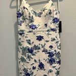 CITY STUDIO 11 Floral Bodycon Cocktail Party Dress Blue White Size undefined Photo 0