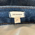 Madewell  High Rise The Momjean Stratfield Wash Jeans Blue Size 26 Ankle Photo 7