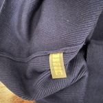 Calvin Klein Size Small Blue Knit Sweater Dress Asymmetric Neck Zip Collar Photo 5