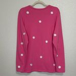 Quacker Factory  Pink Embroidered Floral Cardigan Photo 5