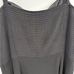 Ann Taylor  vintage y2k 2000s 90s classic edgy boho black silk slip dress size 8 Photo 12