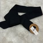 Anthropologie  Ines Raffia Belt Black Photo 3