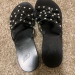 Ancient Greek sandals‎ Niki nails 36 black handmade in Greece $260 Size 6 Photo 2