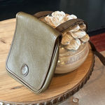 Mark Cross Vintage Mini Green Khaki Leather Crossbody Bag Photo 0