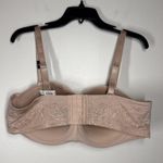 Torrid Curve Strapless Push Up Lace Sling Straight Back Bra Rose Dust NWT 42DD Photo 1
