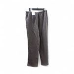 Calvin Klein  Gray Drawstring Linen Pants - Size M - NWT Photo 2