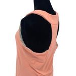 Lucy Activewear Jewel Neck Racerback Sleeveless Padded Athletic Dress Peach Larg Pink Size L Photo 2