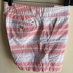 Tommy Hilfiger Shorts 8 Pink Striped Madras 5” inseam 100% cotton Photo 10
