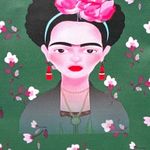 Princess Accessories green Frida Kahlo crossbody or shoulder bag Photo 3