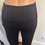 Lululemon  Black Leggings Mesh Bottom Running Yoga Size 4 Photo 3
