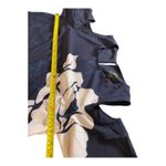 Laundry by Shelli Segal Navy‎ Floral Cold Shoulder Dress | Feminine Occasion Party Photo 6