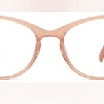 Warby Parker Women's Eyeglasses Shea M 521 Rose Guava Cat Eye Photo 2