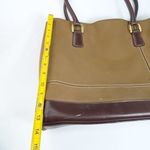 Diane Von Furstenberg FLAWS-  Large‎ Tote Shoulder Bag DVF Brown Vintage Photo 7