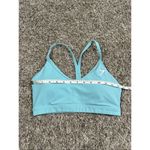 Gymshark  v neck sports bra light support S glacier blue lifting training gym Photo 3