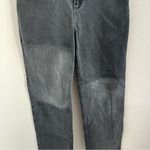Hollister Ultra High Rise Dad Jeans Black Gray Patch Denim Jeans W26 L31 3R Photo 3