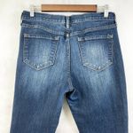Old Navy  Womens Jeans 6 Short Curvy Bootcut Mid Rise Dark Wash Classic Minimal Photo 4
