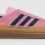 Adidas Pink  Platform Gazelles women’s 6.5 Photo 0