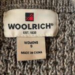 Woolrich  Women's Dark Khaki Heather Cardigan Size Small Photo 4