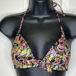 Victoria's Secret Victoria’s Secret Paisley Colorful Halter 2 Piece Bikini Size XS Photo 2
