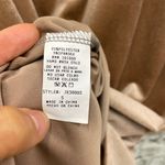 Camel brown velvet shirt dress button up sz S nwt Tan Photo 5