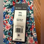 BCBG Paris One Shoulder Floral Dress Photo 9