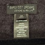 Barefoot Dreams Cozychic Plus Size Ultra Lite Cardigan Blanket Wrap in Black 2X Photo 4