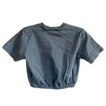 Aritzia Wilfred Piaf Elastic Gathered Crop Top Photo 2