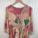 Chicwish NEW  Spring Scenery Floral Maxi Dress Pink Nude Women's Size XXL Photo 6