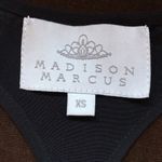 Madison Marcus  Black & Silver Silk Beaded Mini Dress Sz. XS Photo 9