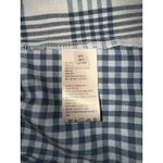 Urban Outfitters  Blue Plaid Pleated Mini‎ Wrap Skirt Size Small Photo 3
