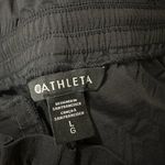 Athleta  Trekkie High Rise Parachute Pant black current style 681039 size large Photo 1