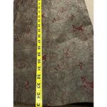 80s leather paisley maxi skirt M Aline stretch Ranch hippie Western Ranch boho Brown Size M Photo 9