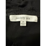 Society 212 Sweater Long Sleeve Black Size 2X Photo 6