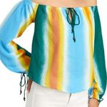 BCBGeneration Faded Stripe Top, Size XL EXCELLENT! Retail $78 Photo 4