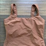 STYLEST Dream Sculpt One Piece Swimsuit Womens Sz XL Brown Cocoa Shapewear Photo 1