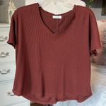 Mod Ref  Comfy Oversized Waffle Shirt Photo 7