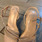 mix no. 6 Gold mesh sparkle strappy heels Photo 3