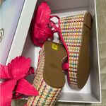 Cecelia New York Lily Platform Wedge Sandal Pink Size 8 Photo 1