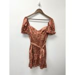 Majorelle  Shiloh Mini Dress Red Leopard Size M Photo 1